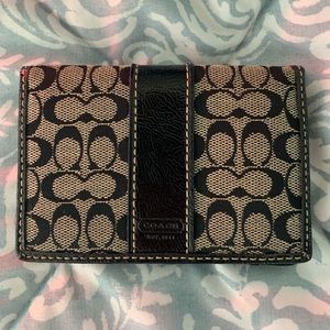 Authentic coach wallet